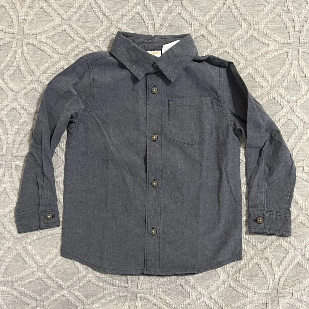 NEW Gymboree 3T Button Down Dress Shirt